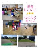 年長.にこにこわくわくキッズでした🎵年長さんの制作コーナーが大人気でしたが、いろいろなコーナーでたくさん遊んで楽しそうでしたよ😆🎶